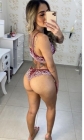 Conjunto Marsala com Branco