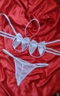 Conjunto Laço de Cetim Sexy