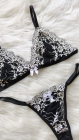 CONJUNTO FIO PRETO COM BRANCO