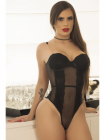 Body Com Detalhe de Corrente