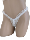 Calcinha Fio Sexy Renda 2 Tiras